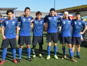 日本代表の「ＫＩＮＧ ＧＥＡＲ ＦＣ」