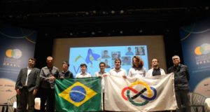数学五輪に参加した伯国チーム（Tânia Rêgo/Ag. Brasil/Arquivo）