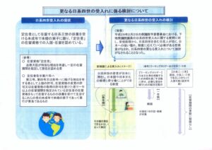 説明会で配布された資料