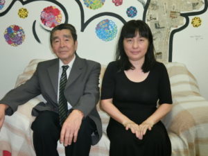 （左から）吉田会長、鎌田理事