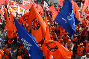 テメル政権の労働組合への厳しい態度に、反発が強まっている（参考画像・Rovena Rosa/Agência Brasil）