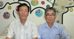 （左から）広瀬副会長、伊下副会長