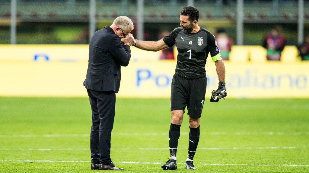 Ｗ杯予選でまさかの敗退のイタリア代表(Svenskfotboll)