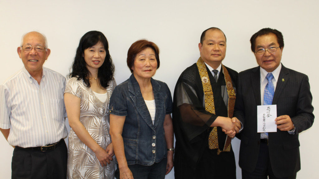 （左から）吉瀬さん、喜多山さん、西村さん、安中さん（提供写真）