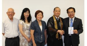 （左から）吉瀬さん、喜多山さん、西村さん、安中さん（提供写真）