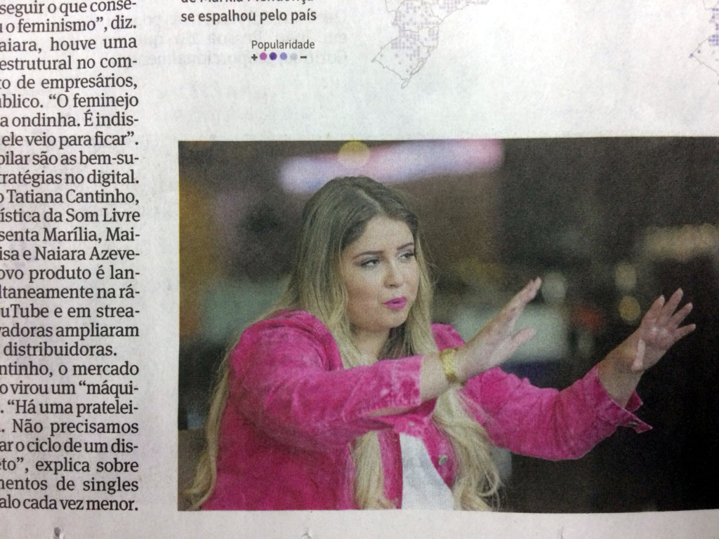２０１７ブラジル音楽白書 後 現在のブラジル人気１位アーティストはマリリア メンドンサ 女性の本音 を描く ２２歳の カントリー版アデル ブラジル知るならニッケイ新聞web