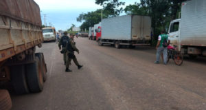 ブラジル北部のパラー州で国境警備を行う軍警（参考画像・SASCOM SEFA）