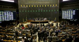 下院の光景（Wilson Dias/Agência Brasil）