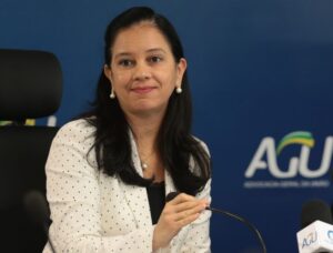 グラーシ・メンドンサ総弁護庁（ＡＧＵ）長官（Marcello Casal Jr./Agência Brasil）