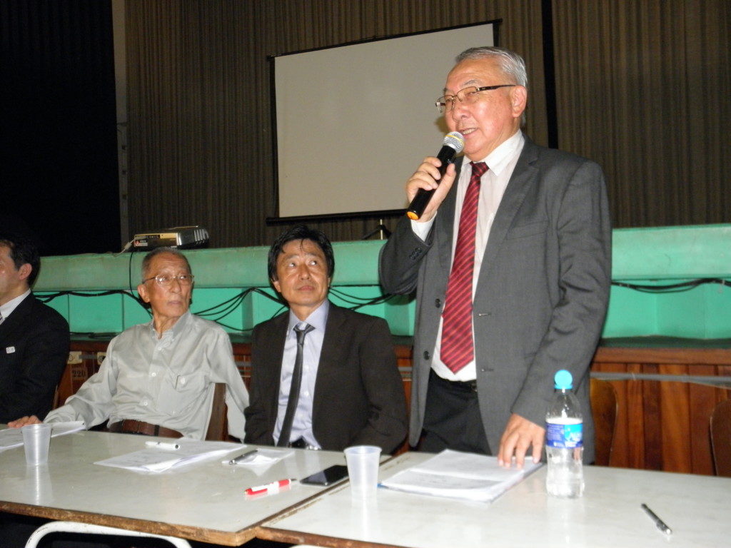 続投が決まった安永会長