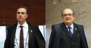 バローゾ判事とメンデス判事（Carlos Humberto/SCO/STF）