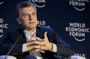 アルゼンチンのマクリ大統領（World Economic Forum/Benedikt von Loebell）