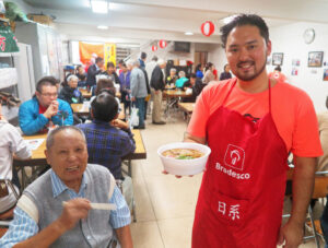 福島県人会の喜多方ラーメン祭りの様子