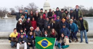 青年大使計画に参加する高校生達（Divulgação）