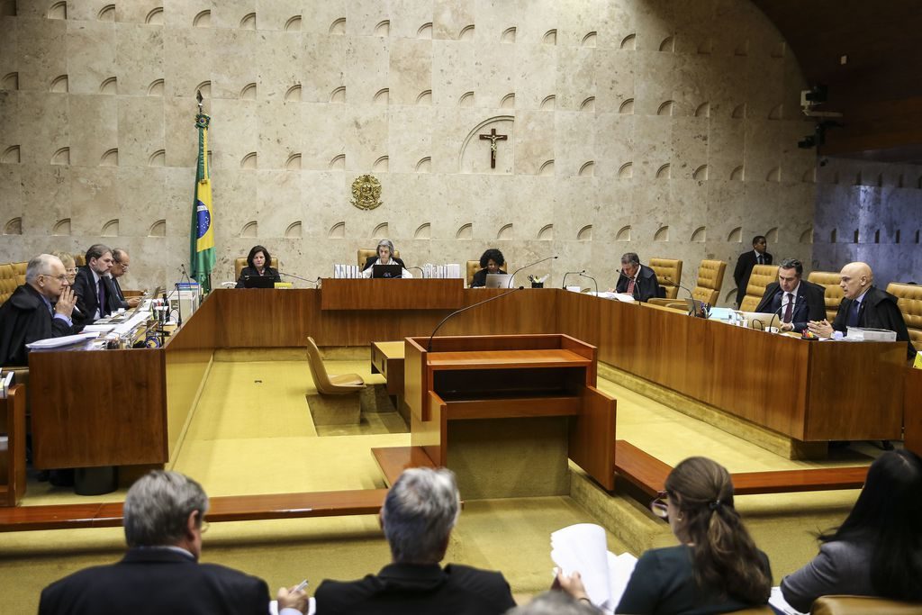 組合税廃止の是非を議論する最高裁（José Cruz/Agência Brasil）