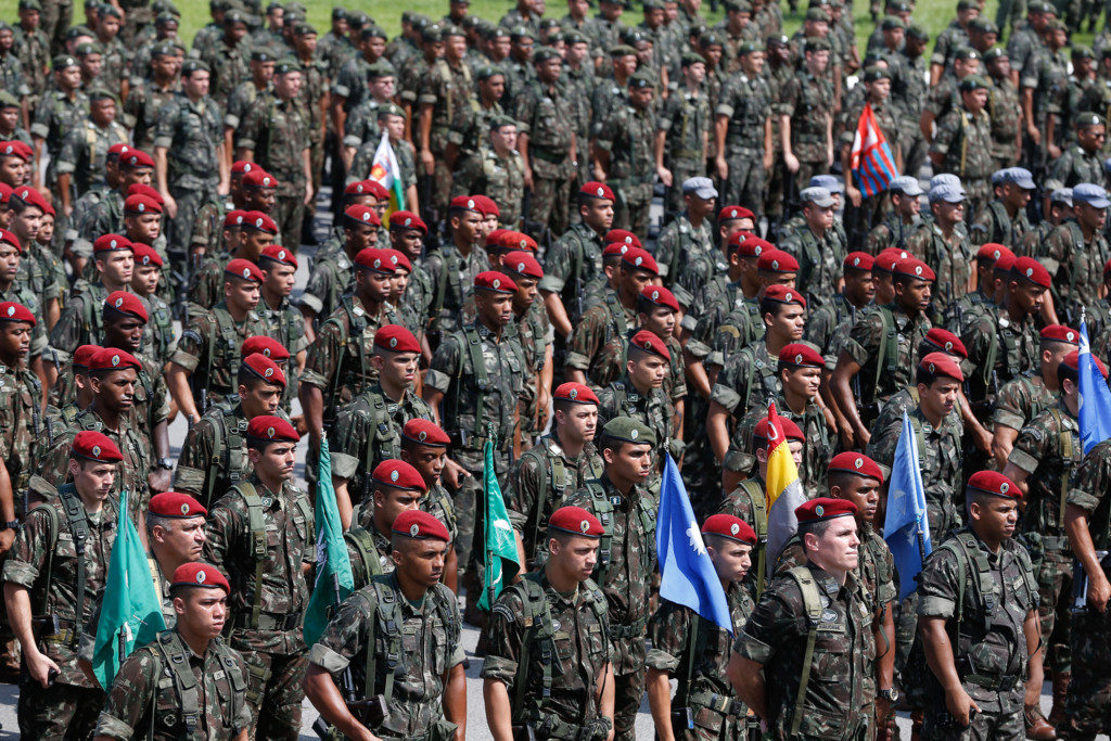 リオ州では、治安部門に限っては軍の直接統治になっている。（参考画像・Tania Rego / Agencia Brasil）