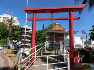 セントロにある日本庭園