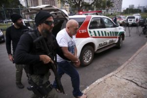 犯罪と戦うはずの市警が、違法行為の護衛を務めていた。（参考画像・Marcelo Camargo/Agencia Brasil）