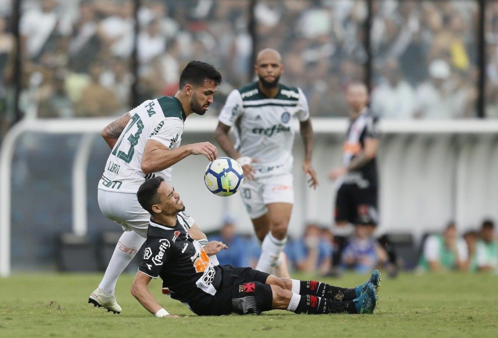 ２５日、パルメイラスが優勝を決めた対ヴァスコ戦（Rafael Ribeiro/Vasco）