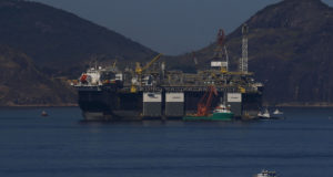 ペトロブラス社の海底油田採掘場(参考画像・Tanio Rego/Agencia Brasil)