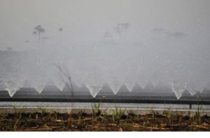 １７年の水の使用量の５２％は農業の灌漑用に使われた（Arquivo/Agência Brasil）