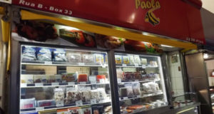サーモンの卵の冷凍を売っているO PESCADOS PAOLAの棚(同社サイトより)