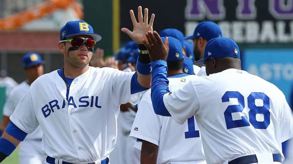 ブラジル代表チーム（提供・伯野球ソフトボール連盟）