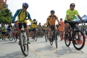 リオで行われた、自転車、歩行者、車の共生を呼びかけるイベント（Tomaz Silva/Ag. Brasil）
