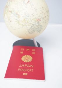 日本のパスポート（参考写真）