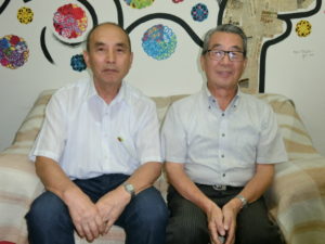 （左から）徳植さん、長田さん