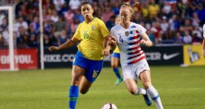 苦戦の続くブラジル女子代表（Gregorio Fernandes / CBF）