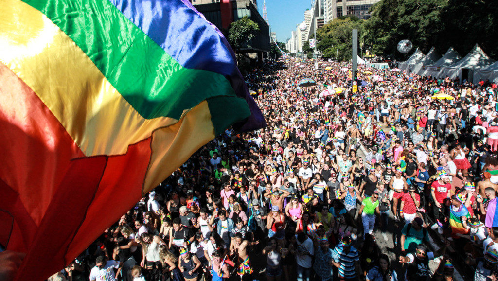 今年のゲイパレードの風景（Paulo Pinto/Fotos Publicas）